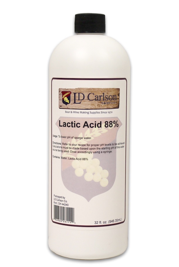 Lactic Acid 32 Oz 88 Bader Beer & Wine Supply